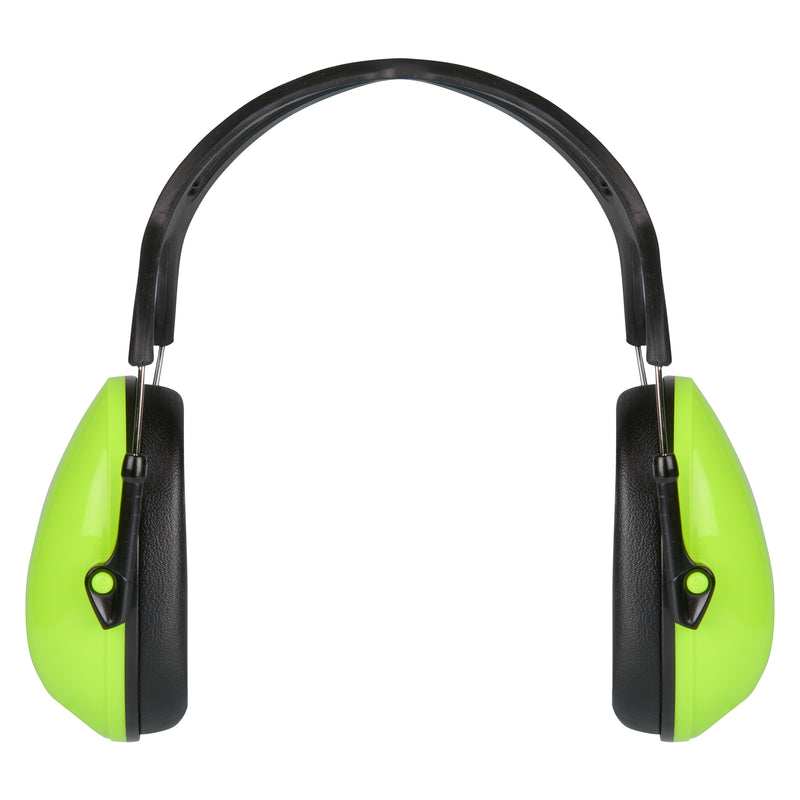 EarProtect Mehrweg Kapselgehörschutz | Schwarz/Grün