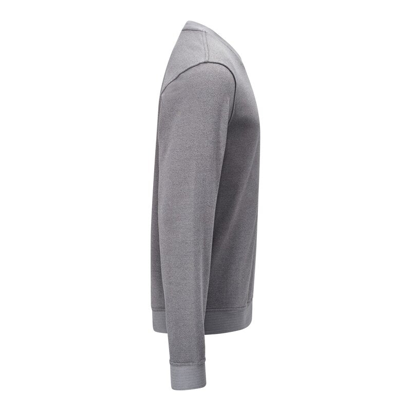 ESD-Sweatshirt 300 g/m², V-Ausschnitt, grau, Bild 4