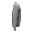 ESD-Sweatshirt 300 g/m², V-Ausschnitt, grau, Bild 4