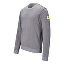 ESD-Sweatshirt 300 g/m², V-Ausschnitt, grau, Bild 2