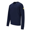 ESD-Sweatshirt 300 g/m², V-Ausschnitt, marineblau, Bild 2