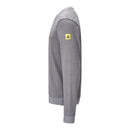 ESD-Sweatshirt 300 g/m², V-Ausschnitt, grau, Bild 3
