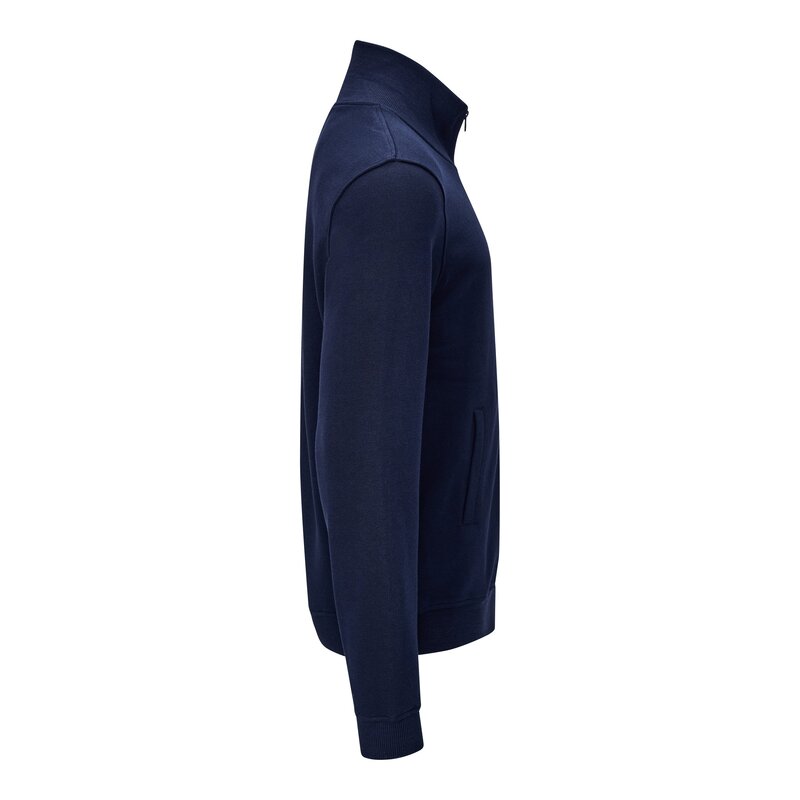 ESD-Sweatjacke 300 g/m² mit Zip, marineblau, Bild 4