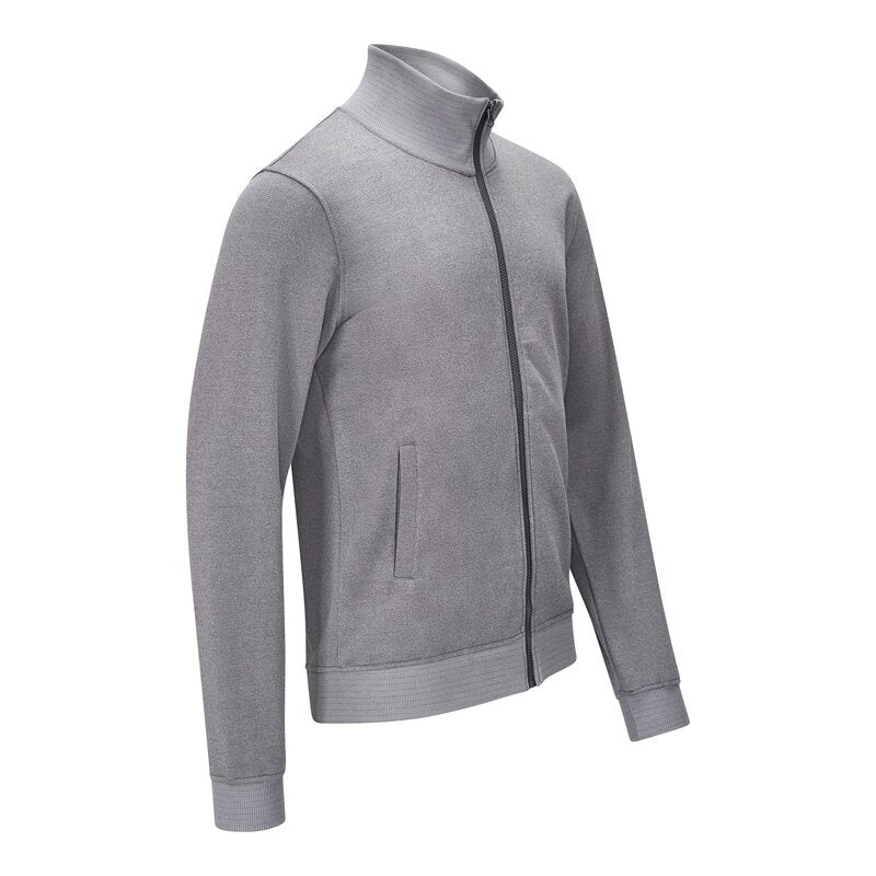 ESD-Sweatjacke 300 g/m² mit Zip, grau, Bild 5