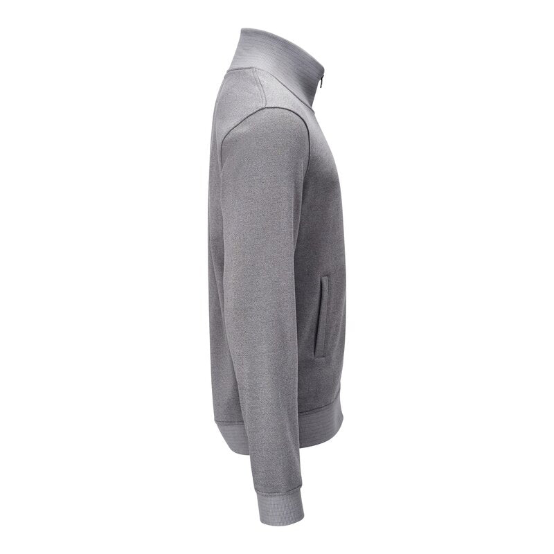 ESD-Sweatjacke 300 g/m² mit Zip, grau, Bild 4