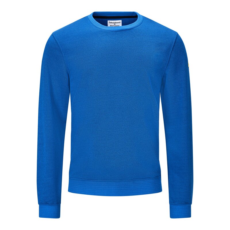 ESD-Sweatshirt 300 g/m², Rundhals, königsblau, Bild 1