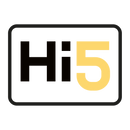 Hi5 X Super S 13G Polyesterschalen-Nitrilhandschuhe mit sandig rauer Handfläche