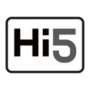 Hi5 X Basic 13G Polyester-Strickhandschuhe PU beschichtet in Schwarz