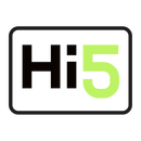 Hi5 X hygiTouch Nitril Einweghandschuhe  – Puderfrei, Latexfrei, Lebensmittelgeeignet | Blau & Schwarz