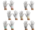 ESD Handschuhe | ohne Beschichtung (weiß)