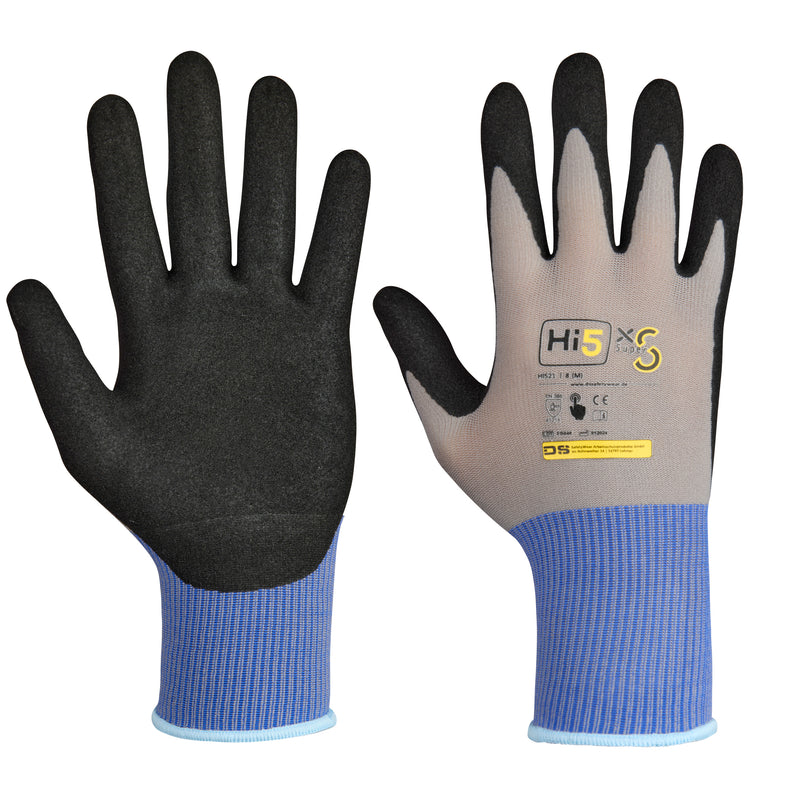 Hi5 X Super S Handschuhe, 4121X, grau/schwarz
