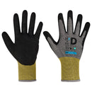 Hi5 X Cut 13G Schnittfeste Nitrilhandschuhe mit sandig rauer Handflächenbeschichtung Level D