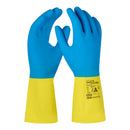 Hi5 X Chem Arbeitshandschuhe – Robuste Chemikalienschutzhandschuhe mit Anti-Rutsch-Griff