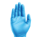 Hi5 X hygiTouch Nitril Einweghandschuhe  – Puderfrei, Latexfrei, Lebensmittelgeeignet | Blau & Schwarz