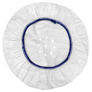 Einweg-Überzieher MP-Film 60gsm (160-190mm, Weiß) – Vakuumsaugplatten-Überzüge, 160 Stück, CE CAT. I