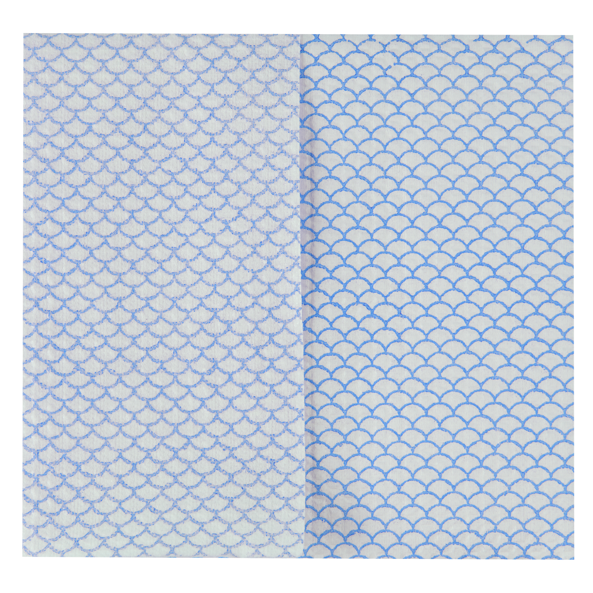 Universelles Reinigungstuch 35×35 cm – Hochabsorbierendes Wischtuch aus Zellstoff-PP-Verbund, blau