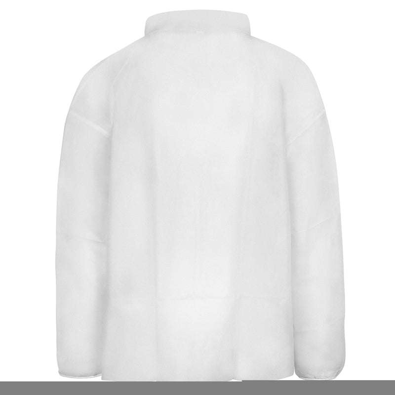 PP disposable jacket - white