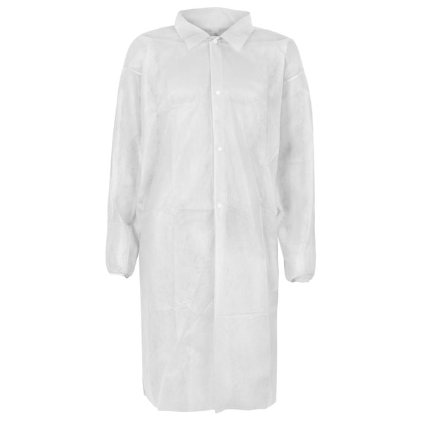 ESD / PP Disposable gown - white