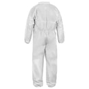 PP-Einwegoverall mit Kragen | 28gr/qm - weiß