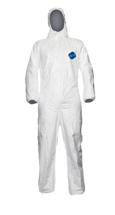 Tyvek® 500 BioCircle Schutzanzug mit Kapuze – Typ 5/6 Einweg Overall, partikeldicht & atmungsaktiv
