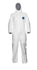 Tyvek® 500 Schutzanzug mit Kapuze – Typ 5/6 Einweg Overall, partikeldicht & atmungsaktiv
