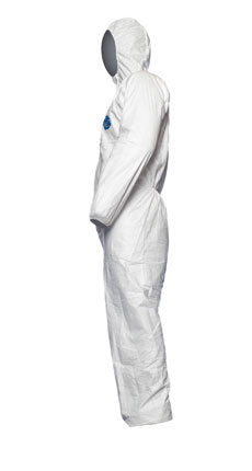 Tyvek® 500 BioCircle Schutzanzug mit Kapuze – Typ 5/6 Einweg Overall, partikeldicht & atmungsaktiv