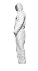 Tyvek® 500 BioCircle Schutzanzug mit Kapuze – Typ 5/6 Einweg Overall, partikeldicht & atmungsaktiv