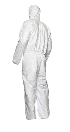 Tyvek® 500 BioCircle Schutzanzug mit Kapuze – Typ 5/6 Einweg Overall, partikeldicht & atmungsaktiv