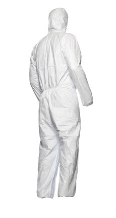 Tyvek® 500 BioCircle Schutzanzug mit Kapuze – Typ 5/6 Einweg Overall, partikeldicht & atmungsaktiv