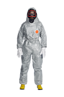 DuPont™ Tychem® 6000 F FaceSeal. Anzug mit Kapuze und Gummiabdichtung an der Kapuze