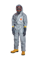 DuPont™ Tychem® 6000 F FaceSeal. Anzug mit Kapuze und Gummiabdichtung an der Kapuze