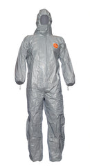 Tychem®-F Overall, Kapuze, Füßlinge, RV-Abdeckung,