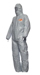 Tychem®-F Overall, Kapuze, Füßlinge, RV-Abdeckung,