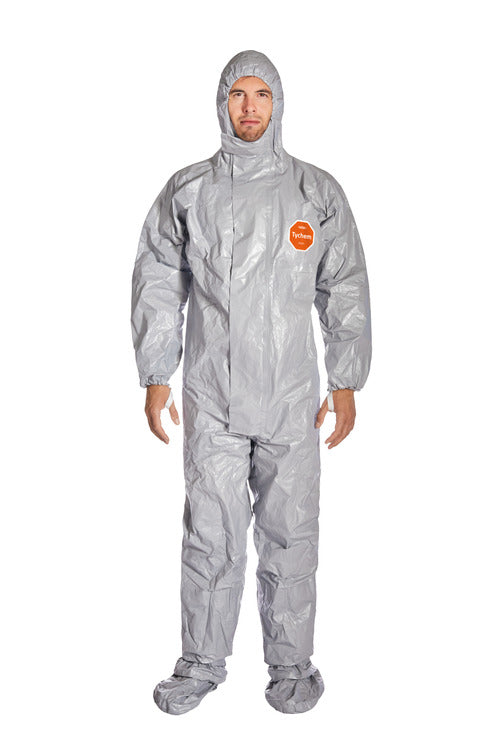 Tychem® 6000 F Overall, Kapuze, ableitfähige Füßlinge