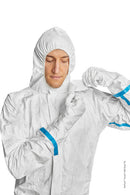 Tyvek® 400 Dual TG Overall,Tyvek/SMS,weiß, HS+Socken