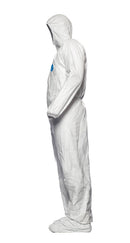 Tyvek® 500 Labo Overall, Kapuze, mit Überschuhen