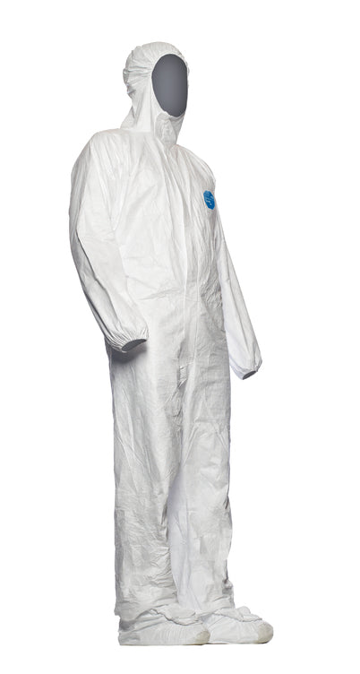 Tyvek® 500 Labo Overall, Kapuze, mit Überschuhen