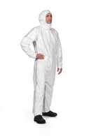 Tyvek® 400 DualFinish Overall, Tyvek/SMS, weiß, mit Kaputze