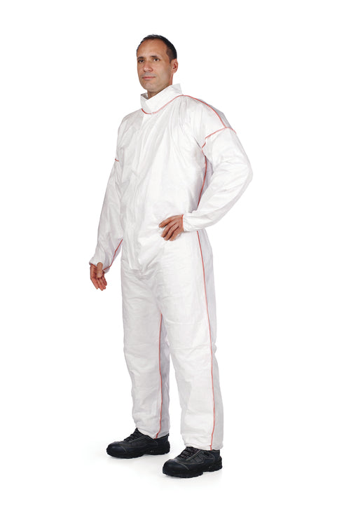 Tyvek® 400 DualCombi Overall, Tyvek/PP, white, collar