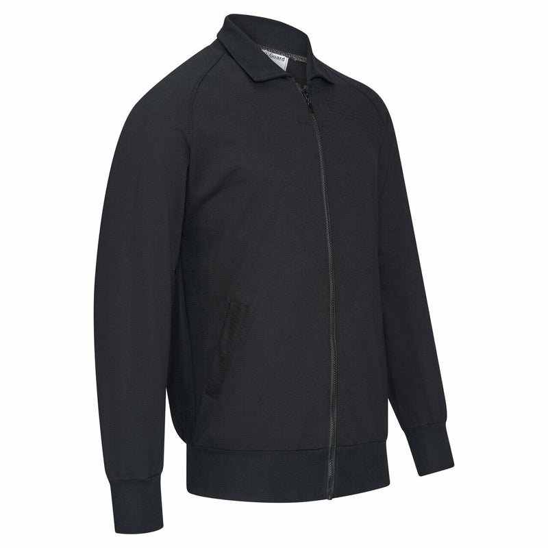ESD fleece jacket - with zip | black