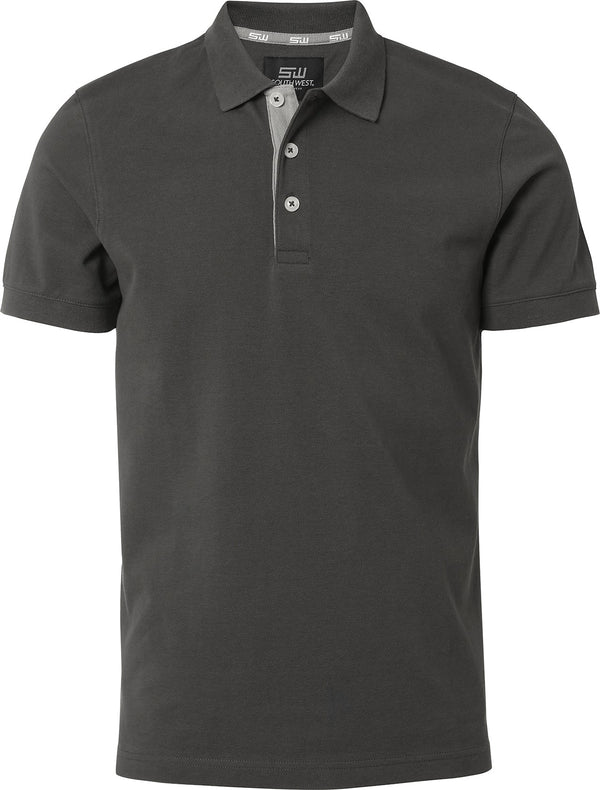 Morris Poloshirt, Herren, Graphite