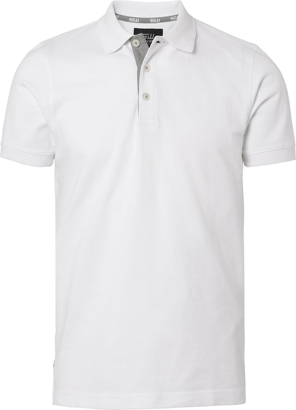 Morris Poloshirt, Herren, weiß