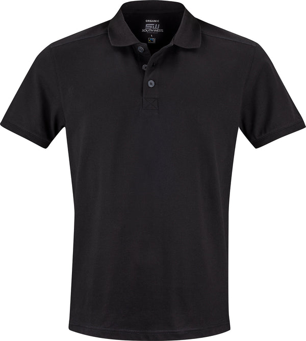 Martin Poloshirt, Herren, schwarz