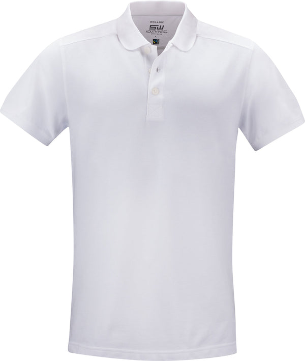 Martin Poloshirt, Herren, weiß