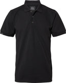 Weston solid Poloshirt, Herren, schwarz