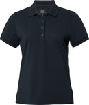 Wera solid Poloshirt Damen, navy blau