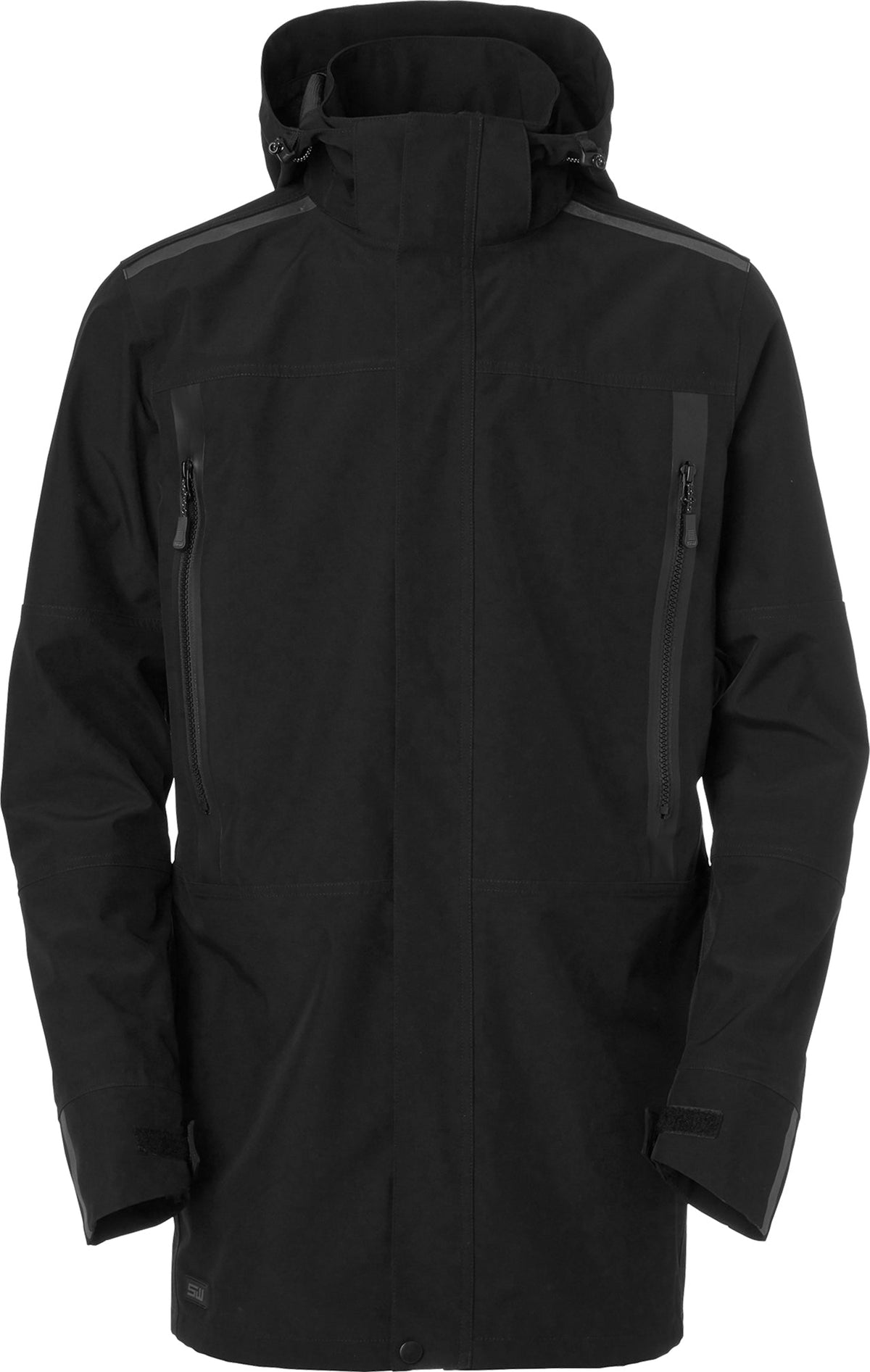 Ames Parka, Herren, schwarz