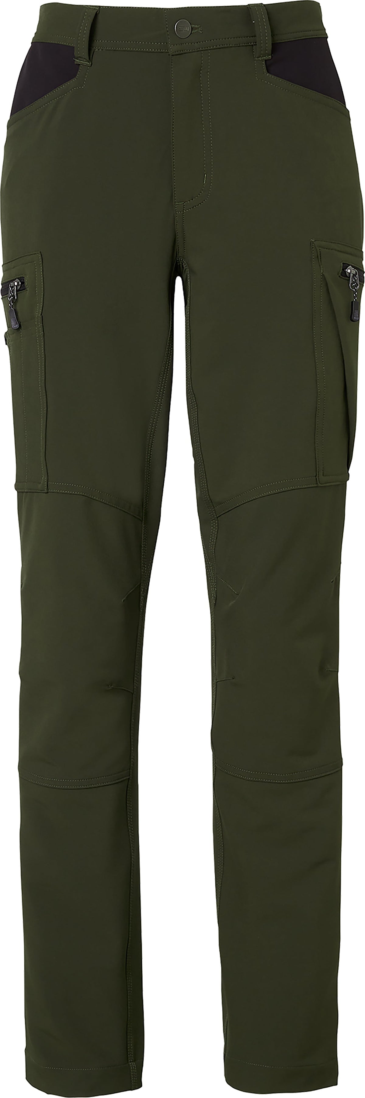 Moa Hose, Damen, dunkel olive