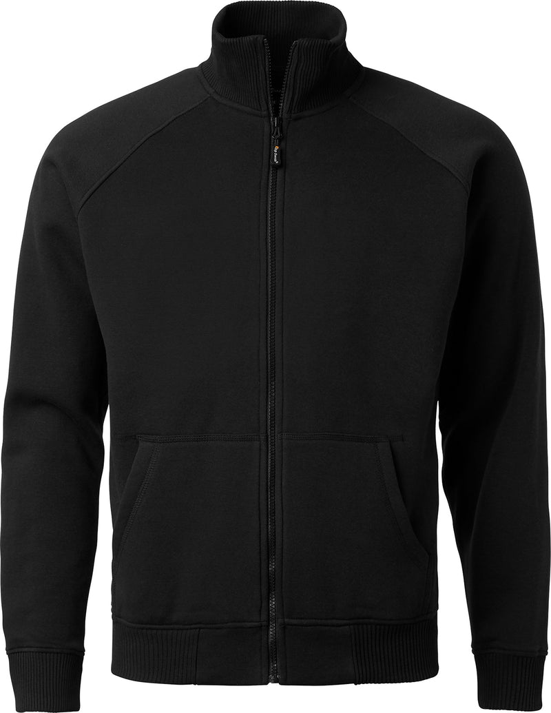 148 Sweatjacke, Unisex, schwarz