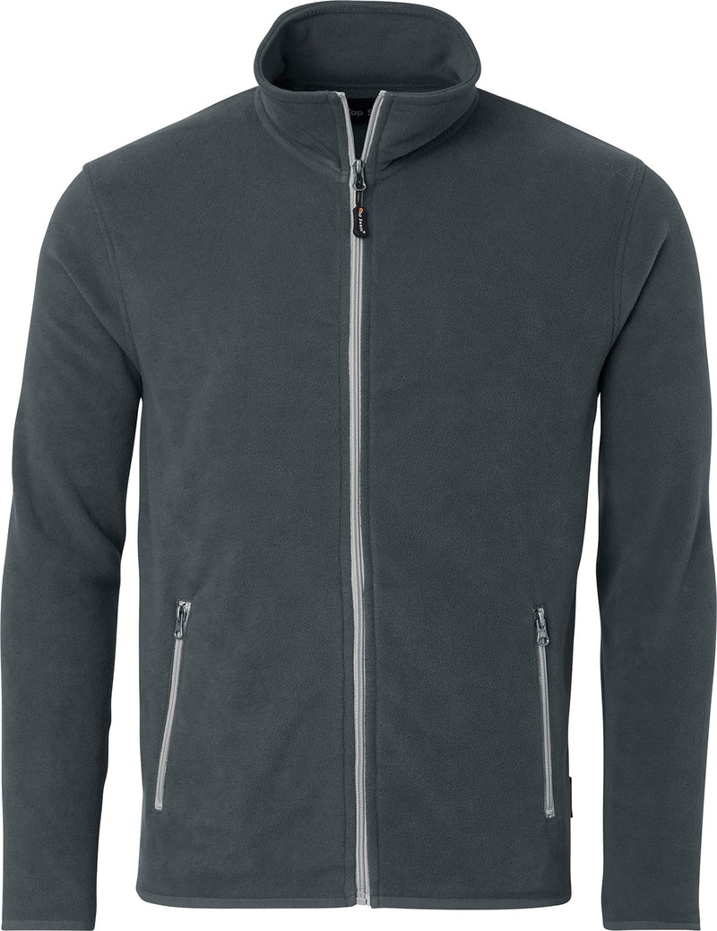 154 Fleecejacke, dunkel grau